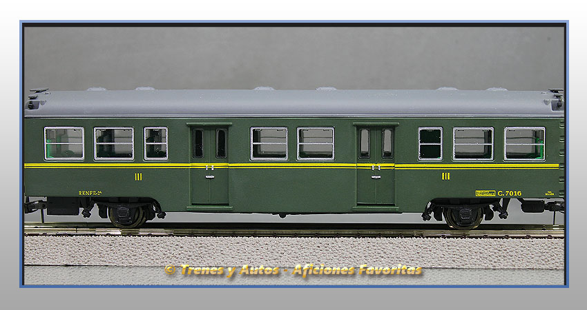 Coche pasajeros Tipo C "Yencas" - Renfe